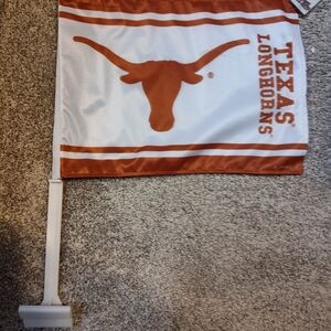 Lot of 4 Texas Longhorns Car Flags